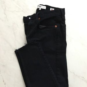 RE/DONE Black Denim Jeans